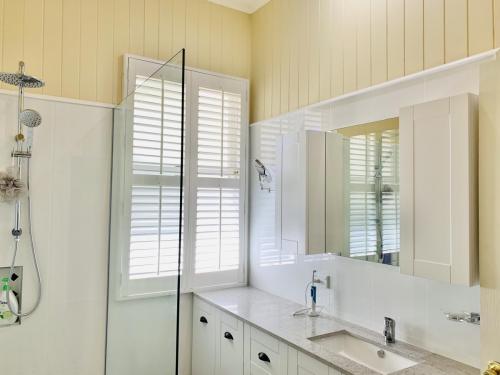 Queenslander Bathroom Renovation - Vanity and Mirror